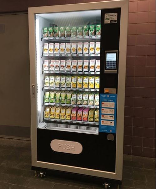 Outdoor vending machine