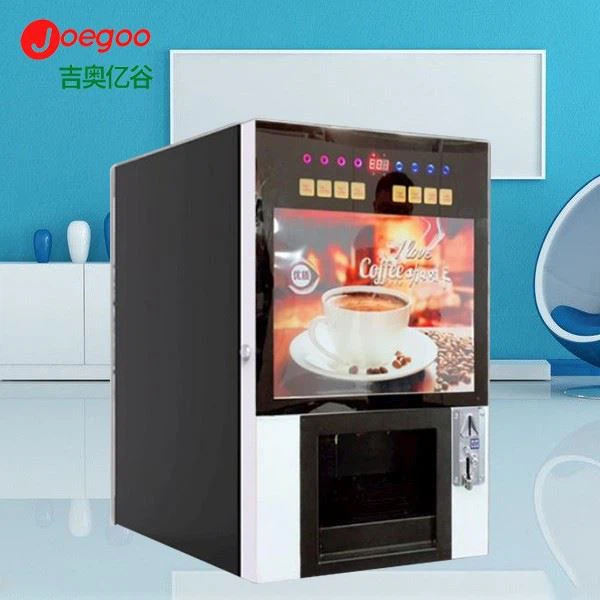 Máy bán đồ uống tự động vận hành bằng đồng xu nóng