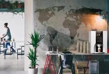 Joegoo bán hàng tự động có máy pha cà phê hạt tốt nhất của khách sạn