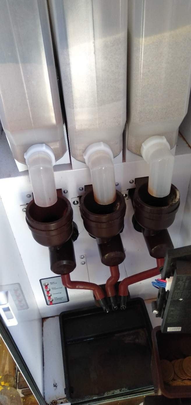 Coffee vendo machine philippines- powder canister
